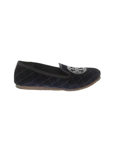 Pre-owned Tory Burch Flats In Blue