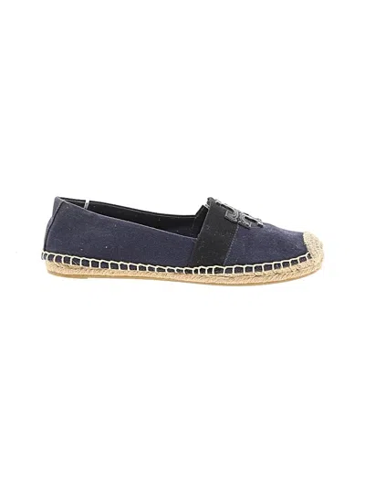 Pre-owned Tory Burch Flats In Blue