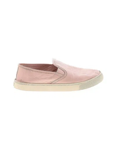 Pre-owned Tory Burch Flats In Pink