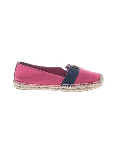 Pre-owned Tory Burch Flats In Pink