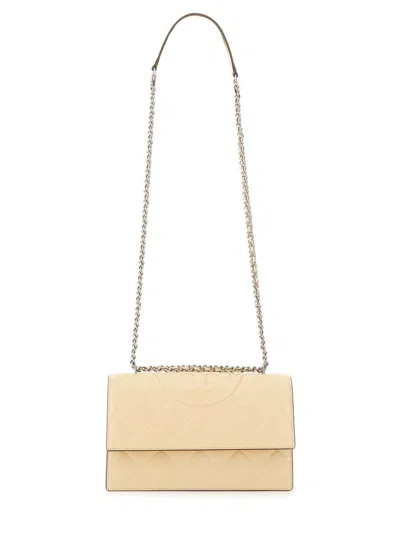 Tory Burch "fleming" Bag In Nude