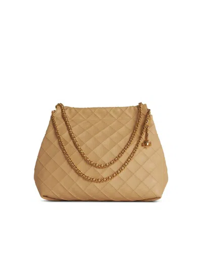 Tory Burch 'fleming' Bag In Beige