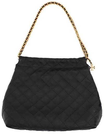 Tory Burch "fleming" Bag In Black