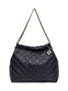 Tory Burch Fleming Bag In Very Soft Leather In Black
