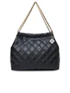 Tory Burch Fleming Large Hobo Bag In Black