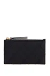 Tory Burch Fleming Quilted Leather Zip Card Case