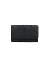 Tory Burch "fleming" Chain Wallet - Black