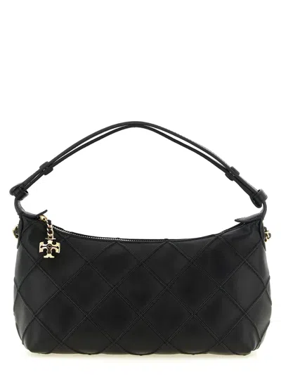 Tory Burch 'fleming' Clutch In Black