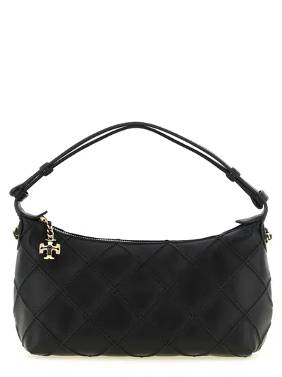 Tory Burch Fleming Clutch In Black