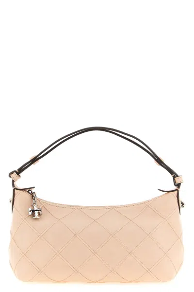 Tory Burch 'fleming' Clutch In Pink