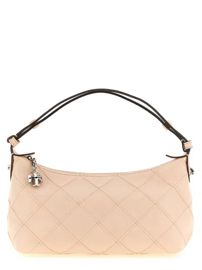 Tory Burch Fleming Clutch In Pink