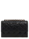 Tory Burch Fleming Convertibile Shoulder Bags Black
