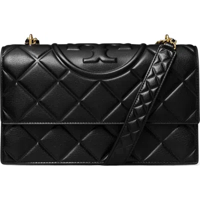 TORY BURCH TORY BURCH FLEMING CONVERTIBLE QUILTED LEATHER SHOULDER BAG