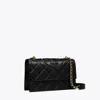 Tory Burch Fleming Convertible Shoulder Bag In Black