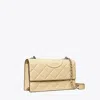 Tory Burch Fleming Convertible Shoulder Bag In Vanilla Soft Serve