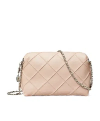Tory Burch Fleming Soft Leather Crossbody Bag In Pink