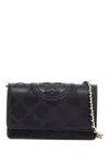 Tory Burch Fleming Crossbody Bag In Black