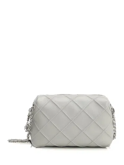 Tory Burch Fleming Crossbody Bags Grey