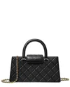 Tory Burch Fleming Top Handle Leather Satchel In Pink