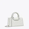 Tory Burch Fleming East-west Tote In Blanc
