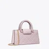 Tory Burch Fleming East-west Tote In Pale Purple