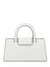 Tory Burch Fleming Eastwest Shopper Handbag In White