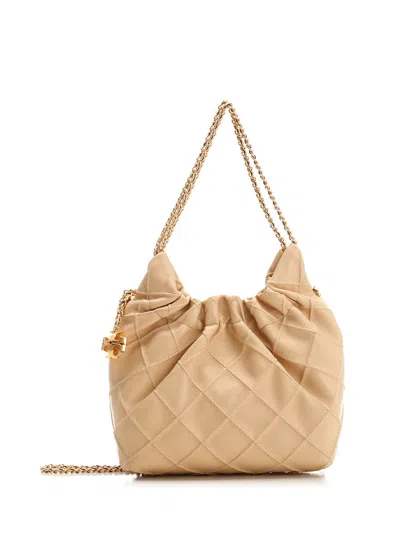 Tory Burch Fleming Handbags Beige