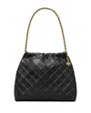 Tory Burch Fleming Bag In Very Soft Leather In Black