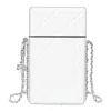 Tory Burch Fleming Leather Smartphone Case In White