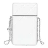 Tory Burch Fleming Leather Smartphone Case In White