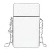 Tory Burch Fleming Leather Smartphone Case In White