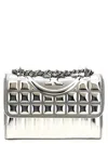 Tory Burch 'fleming Metallic Square Quilt' Shoulder Bag
