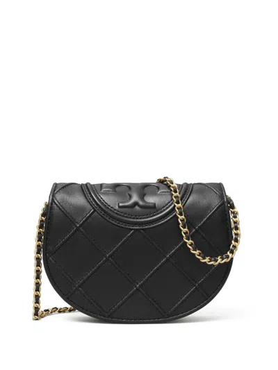 Tory Burch Fleming Mini-tasche In Black