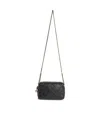 Tory Burch 'fleming' Mini Black Leather Crossbody Bag