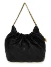 Tory Burch Fleming Mini Handbag In Black