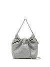 Tory Burch Fleming Mini Leather Hobo Bag
