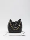 Tory Burch Quilted Shoulder Bag Chain Strap Design In Black