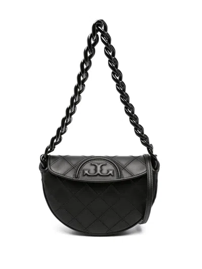 Tory Burch Fleming Mini Leather Shoulder Bag