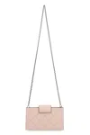 Tory Burch Fleming Mini Leather Wallet On Chain