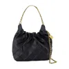 Tory Burch Fleming Mini Shoulder Bag In Black