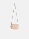 Tory Burch 'fleming' Mini Shoulder Bag In Pink Leather