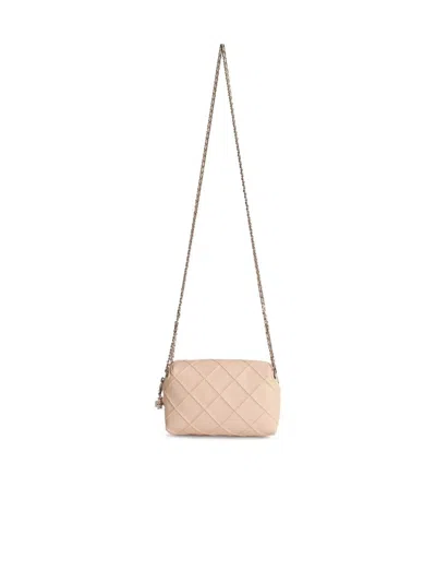 Tory Burch Fleming' Mini Shoulder Bag In Pink Leather