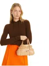 Tory Burch Fleming Molded Tote Bag In Neutrals