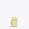 Tory Burch Fleming Phone Crossbody In Yellow