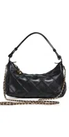 Tory Burch Fleming Pochette Black In Black