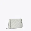 Tory Burch Fleming Pochette In Gray