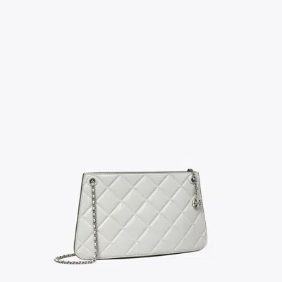 Tory Burch Fleming Pochette In Gray