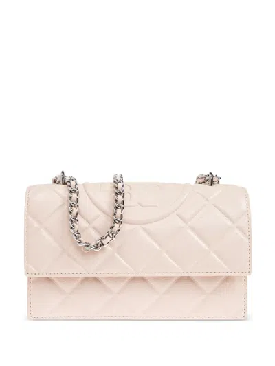 Tory Burch Fleming Quilted Leather Cross Body Bag