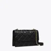 Tory Burch Fleming Shoulder Bag In Black