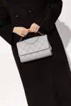 Tory Burch Fleming Soft Convertible Shoulder Bag In Grey